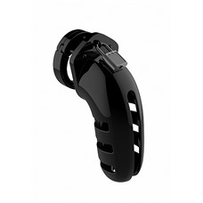 Мужской пояс верности №5 Black 5.5 Inch SH-MCG006BLK