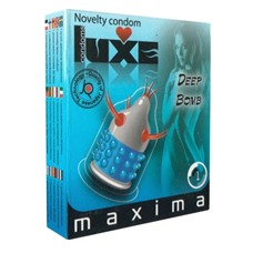 Презерватив LUXE Maxima  Глубинная бомба  - 1 шт.