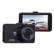 Видеорегистратор X-TRY XTC D4000 4К 4K@30fps и 1080p@60fps,170*,3",WDR