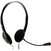 Наушники Blast BAH-315 Computer .черный, накладные с микрофоном