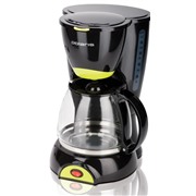 Кофеварка POLARIS PCM 1211 черно-салатовый 800Вт, капельная