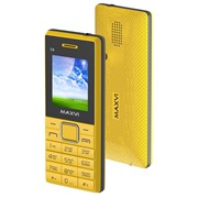 Сотовый телефон MAXVI  C9 Yellow Black