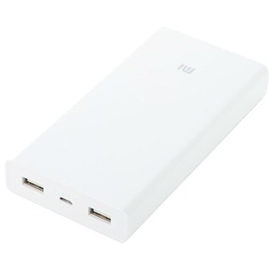 Аккумулятор внешний Xiaomi Mi Power Bank 2C 20000 mAh White