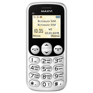 Сотовый телефон MAXVI  B1 White