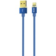 Кабель OLMIO (038851) Deluxe Apple 8-pin 1м 2.1A синий