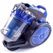Пылесос ENDEVER SkyClean VC-560 черно-синий 2100 Вт, без мешка