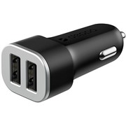 Авто З/У Deppa (11287) 2 USB 4.8A черный Ultra