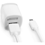 З/У Partner (023763) USB 1A + кабель micro USB белый