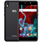 Сотовый телефон BQ S-5211 Strike Black 5,2" IPS 1280*720, 1/8Gb, 13Mp+8Mp