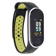 Фитнес-браслет Qumann QSB 10 Black/Green TFT -  0,96", IP67, измерение пульса и давления