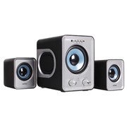 Акустическая система SmartBuy SBA-2600 Buzz black-grey MP3, пульт ДУ