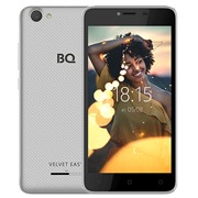 Сотовый телефон BQ S-5000G Velvet Easy Silver 5", TN 854*480, 512Mb/8Gb, 5Mp+2Mp, 2150mAh