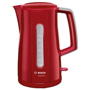 Чайник BOSCH TWK 3A014 красный 2400 Вт, 1,7 л