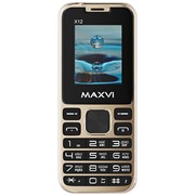 Сотовый телефон MAXVI X12 Metallic Gold