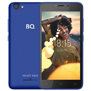 Сотовый телефон BQ S-5000G Velvet Easy Blue 5", TN 854*480, 512Mb/8Gb, 5Mp+2Mp, 2150mAh