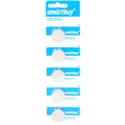 Батарейка Smartbuy CR2016 / BL5 (5/100)