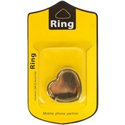 Держатель для телефона Popsockets Сердце, золото