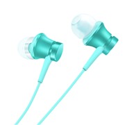 Наушники Xiaomi Mi In-ear Headphones Basic голубой вкладыши вакуумные с микрофоном