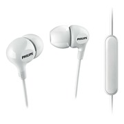 Наушники Philips she 3555WT вкладыши вакуумные с микрофоном