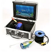 Подводная видеокамера Фишка 703 (с записью) HD, зум, кабель 15м, LCD 7", кейс, Li 12В,4500мАч