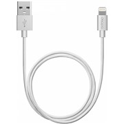 Кабель Deppa (72189) Apple 8-pin графит, 1.2 м, MFI, алюминий/нейлон