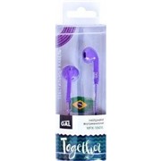 Наушники GAL MPX-1660 VL фиолетовый,вкладыши