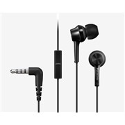 Наушники Panasonic rp-tcm 115GCK Black вкладыши вакуумные с микрофоном