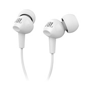 Наушники JBL C100si White вкладыши вакуумные с микрофоном