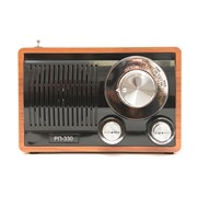 Радиоприемник Сигнал РП-330 БЗРП 220V/DC6V/4.5V,microSD,УКВ 64-108МГц,USB,BT