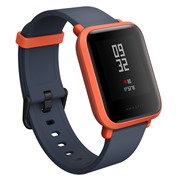 Умные часы Xiaomi Amazfit Bip  Red Model: A1608; LCD-1.28", IP68, GPS+ГЛОНАСС, BT-4.0