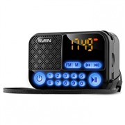 Акустическая система Sven PS-25 черный .3Вт,FM-тюнер,акк,USB/SD