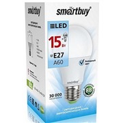 Светодиодная лампа Smartbuy E27 / A60 / 15Вт/холодный SBL-A60-15-40K-E27