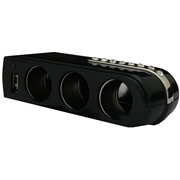 Разветвитель INTEGO C-09 3 прикуривателя + 1 USB