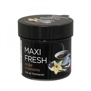 Ароматизатор воздуха Maxifresh CMF-113 "Кофе и Ваниль" банка 100гр