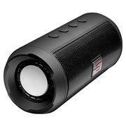 Портативная акустика Ginzzu GM-894B, 2х3W, черный. USB/SD/AUX/FM
