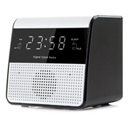 Радиобудильник Harper HRCB-7760 white LED. Радио PLL/FM, дисплей - 0.6".