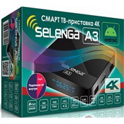 ТВ приставка Selenga A3 Смарт ТВ 4K