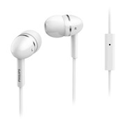 Наушники Philips she 1455WT вкладыши вакуумные с микрофоном