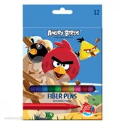 Фломастеры 12 цв. Angry Birds (красн)1201801