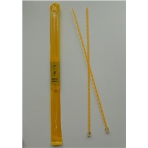 Спицы для вязания пластиковые диаметр 4,0мм. Длина: 35см.