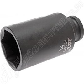 Головка торцевая ударная глубокая шестигранная 1/2", 34 мм, JTC, JTC-448234