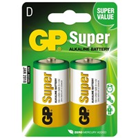 GP Super LR20
Алкалиновые батарейки 2,5 Ач