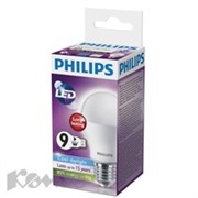 Электрич.лампа Philips LED Bulb 9W, 230V, цоколь E27 6500K, станд. колба