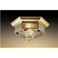 Светильник настенно-потолочный Odeon Light 2526/2A Basse 2xЕ27 матовое золото