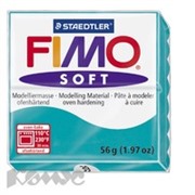 Глина полимерная мята, 56гр,запек в печке,FIMO soft 8020-39