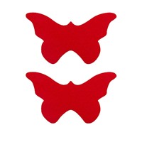 Shots Toys Nipple Sticker Butterfly, красные
Пэстисы в форме бабочек