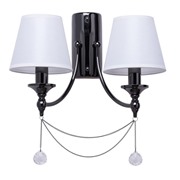 				MW-Light Федерика 2*40W E14 никель 220V Бра
