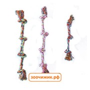 Игрушка Triol XJ0036 24" веревка цветная 4 узла 480-500г