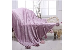 Tassel №5 (розовый) Плед 220х230