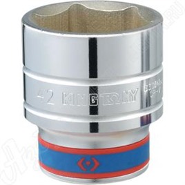 Головка торцевая стандартная шестигранная 3/4", 63 мм, KING TONY, 633563M